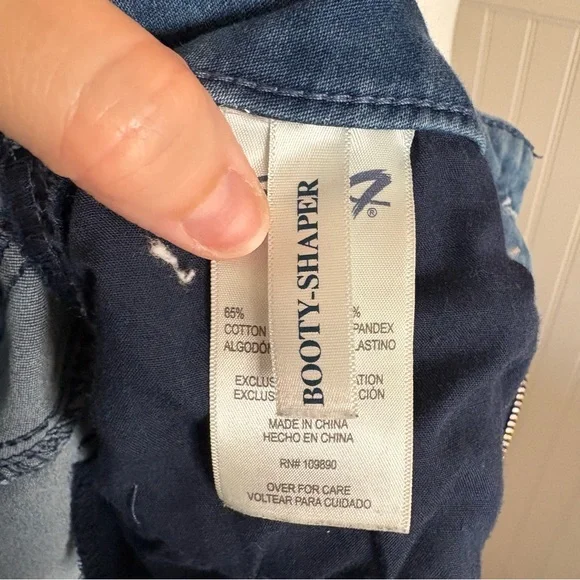 Seven Women’s Jeans size 10 Booty Shaper Medium Wash - Picture 7 of 8